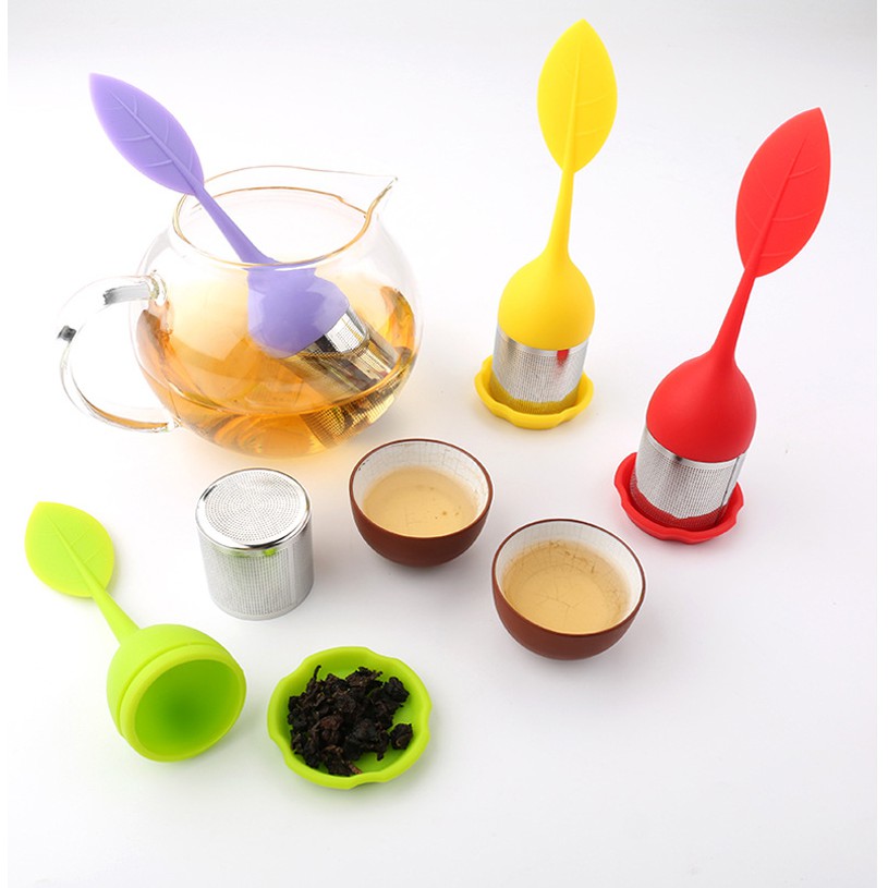 Tea Infusers Cartoon Shape Silicone Mesh Tea Infuser Loose Leaf