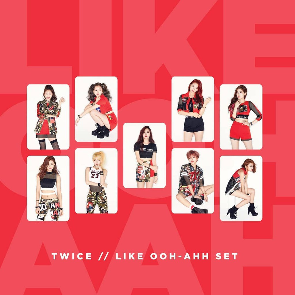 Ready Twice Like Ooh Ahh Unofficial Photocard Pc Set Shopee Philippines