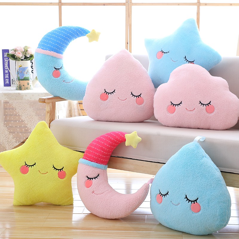 Cute Moon Cloud Pillow Cushion Shopee Philippines