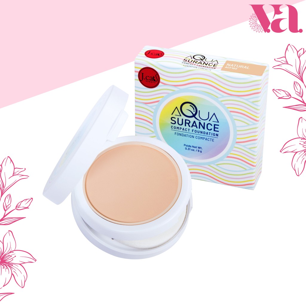 Jcat Beauty Aquasurance Compact Powder Foundation