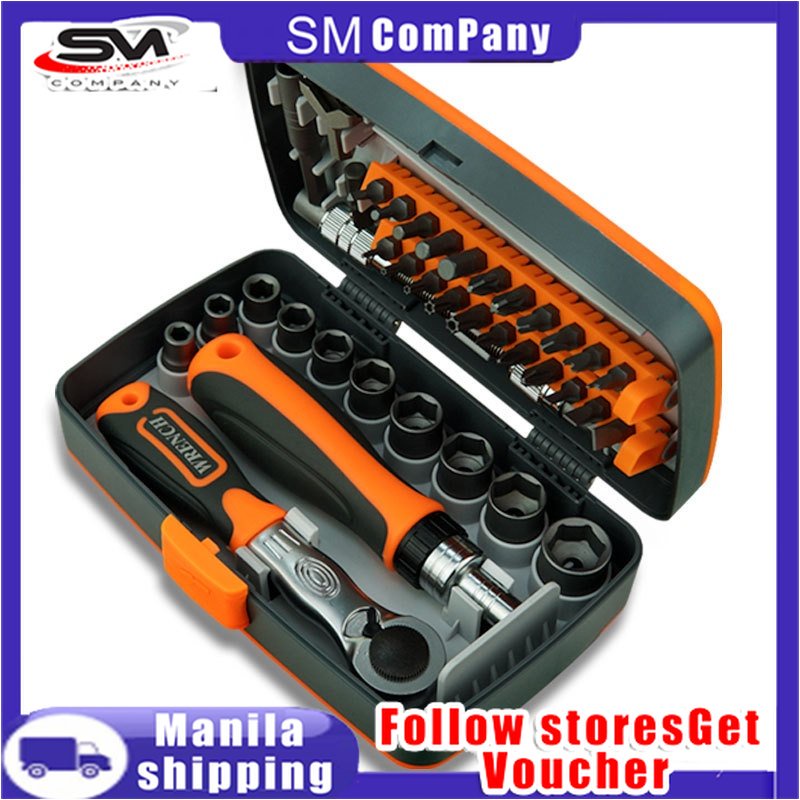 38pcs Magnetic Ratchet Screwdriver Set Precision Screwdrivers Repair ...