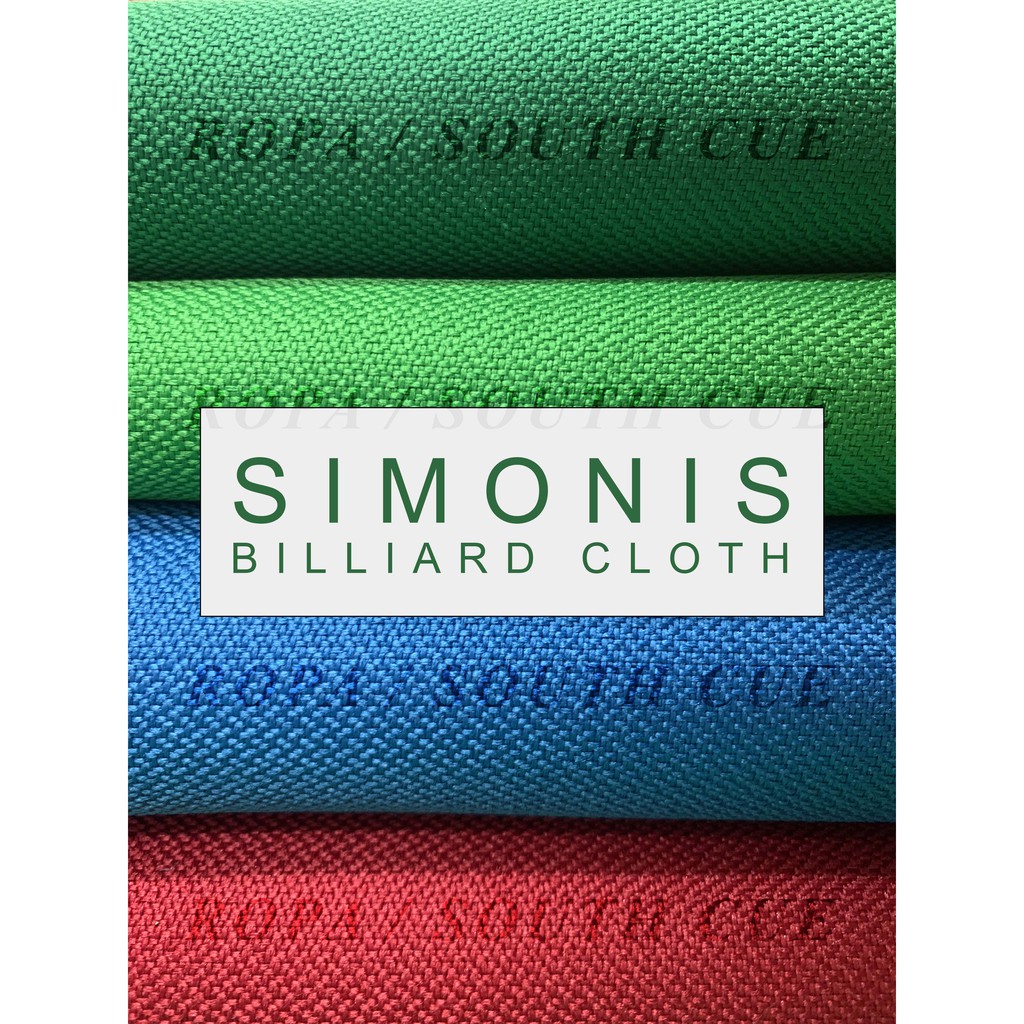 Simonis Premium Billiard Cloth JAPAN (1 SET) Shopee Philippines