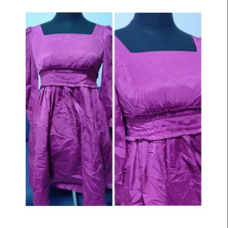 purple boutique dress