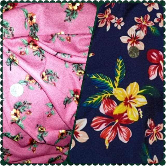 styles for flower crepe material