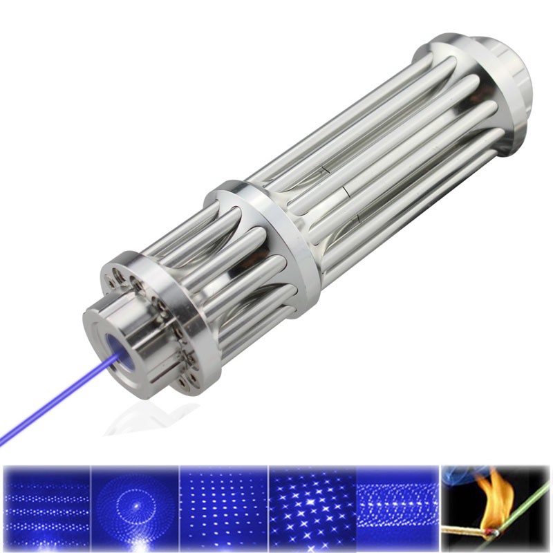 Laser Pointer 100000M High Power 450Nm Beam Lazer  Flashlight Match Burning Details about   Hot 