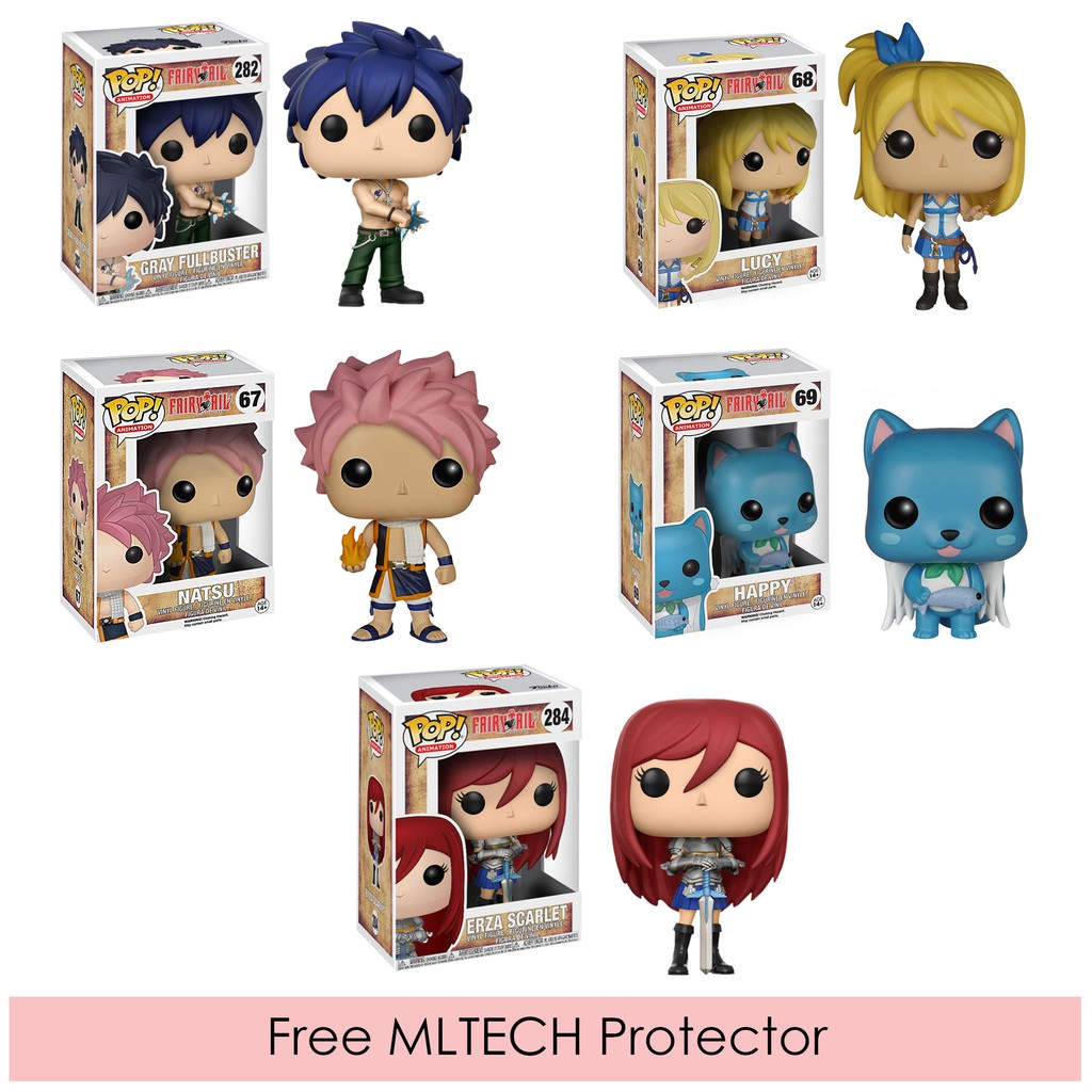 Fairy Tail Characters By Funko Pop! Figures Quiz By Nietos | atelier ...