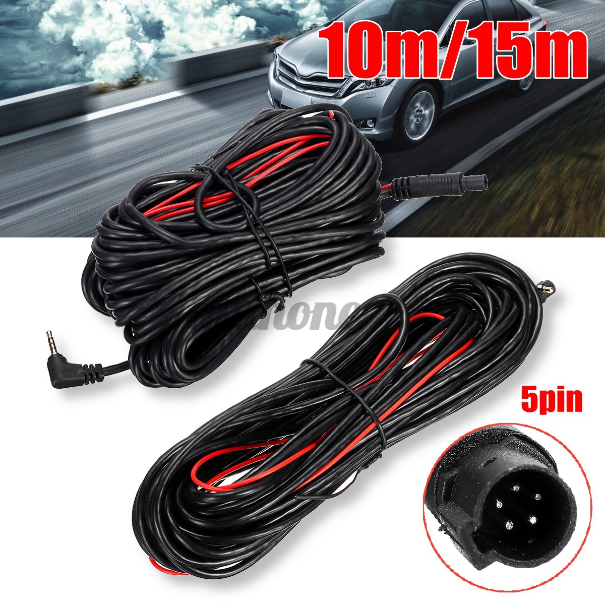 5 pin dash cam cable