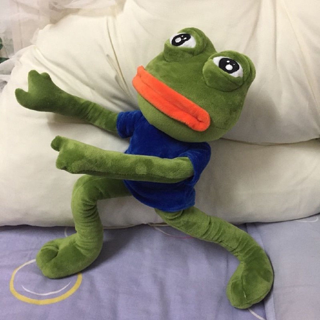 pepe plush doll