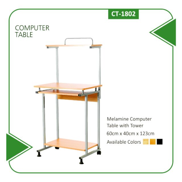Computer Table Ct 1802 Shopee Philippines