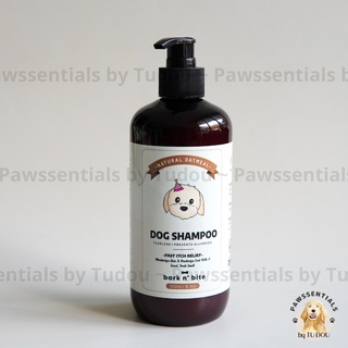 Premium Dog Shampoo 500ml Natural Oatmeal Formula by Bark n Bite