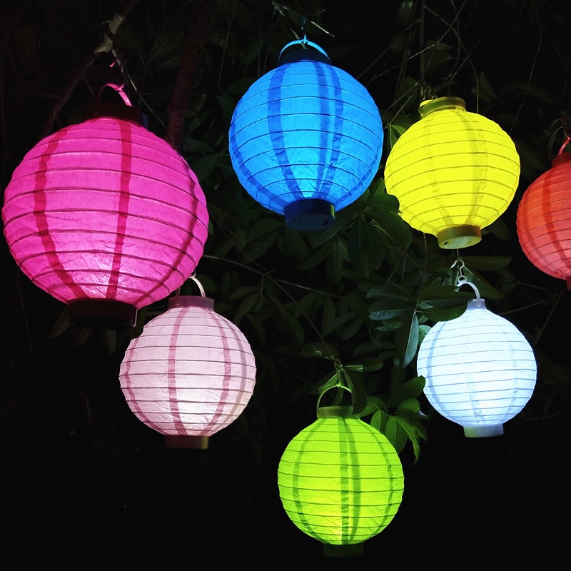 led paper lanterns