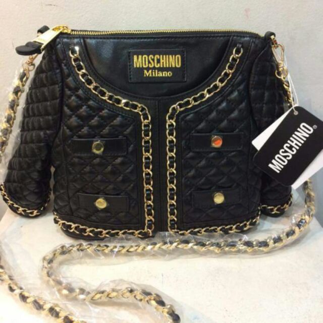 moschino jacket bag