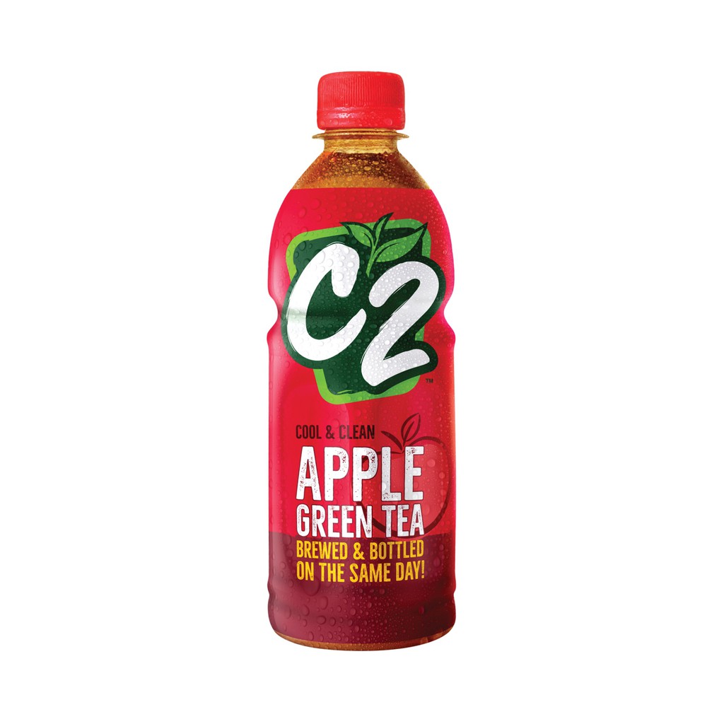 C2 Green Tea Apple Drink (355Ml) | Shopee Philippines