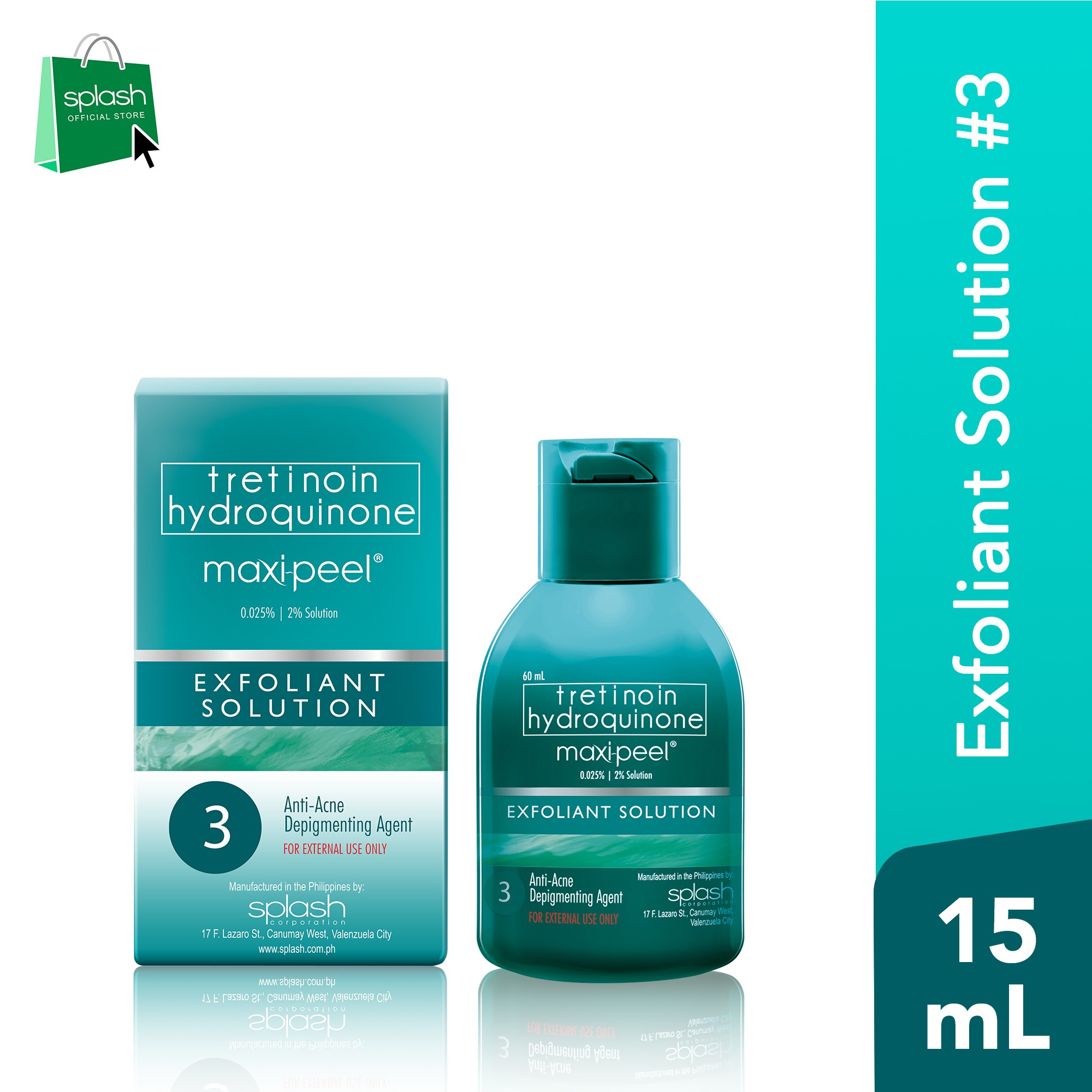 exfoliant solution