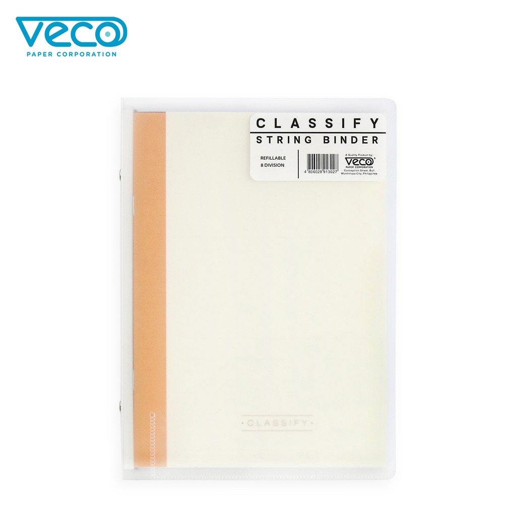 Veco Paper Classify String Binder (1 pc) Shopee Philippines