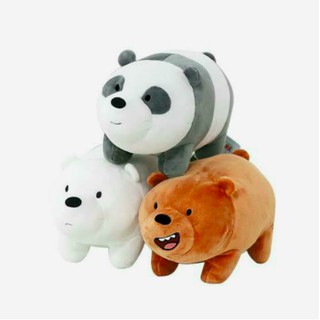 we bare bears standing plush