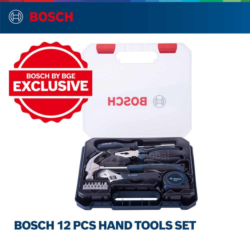 Bosch 12 pcs Hand Tools Set Shopee Philippines