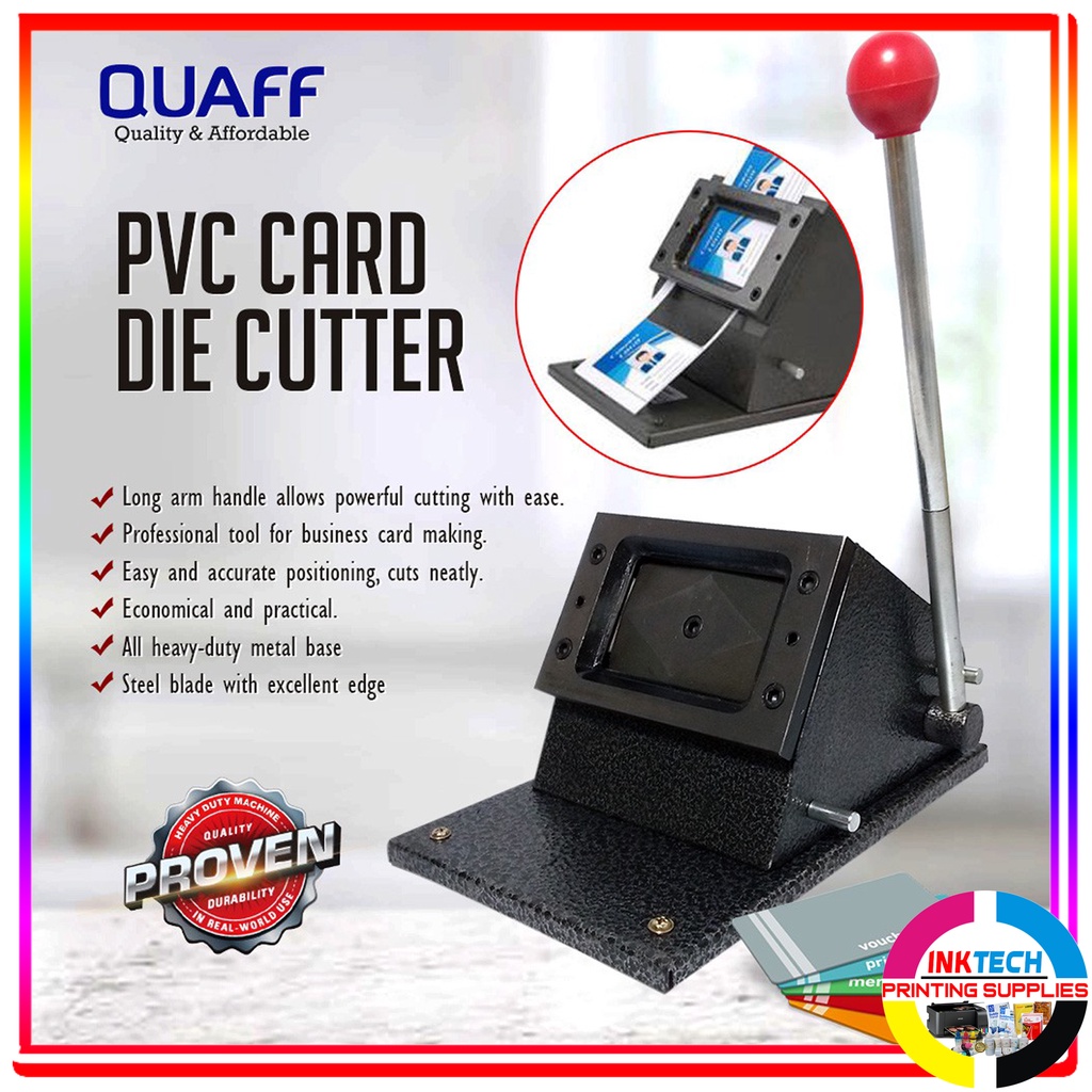 Quaff PVC ID Card Die Cutter Shopee Philippines