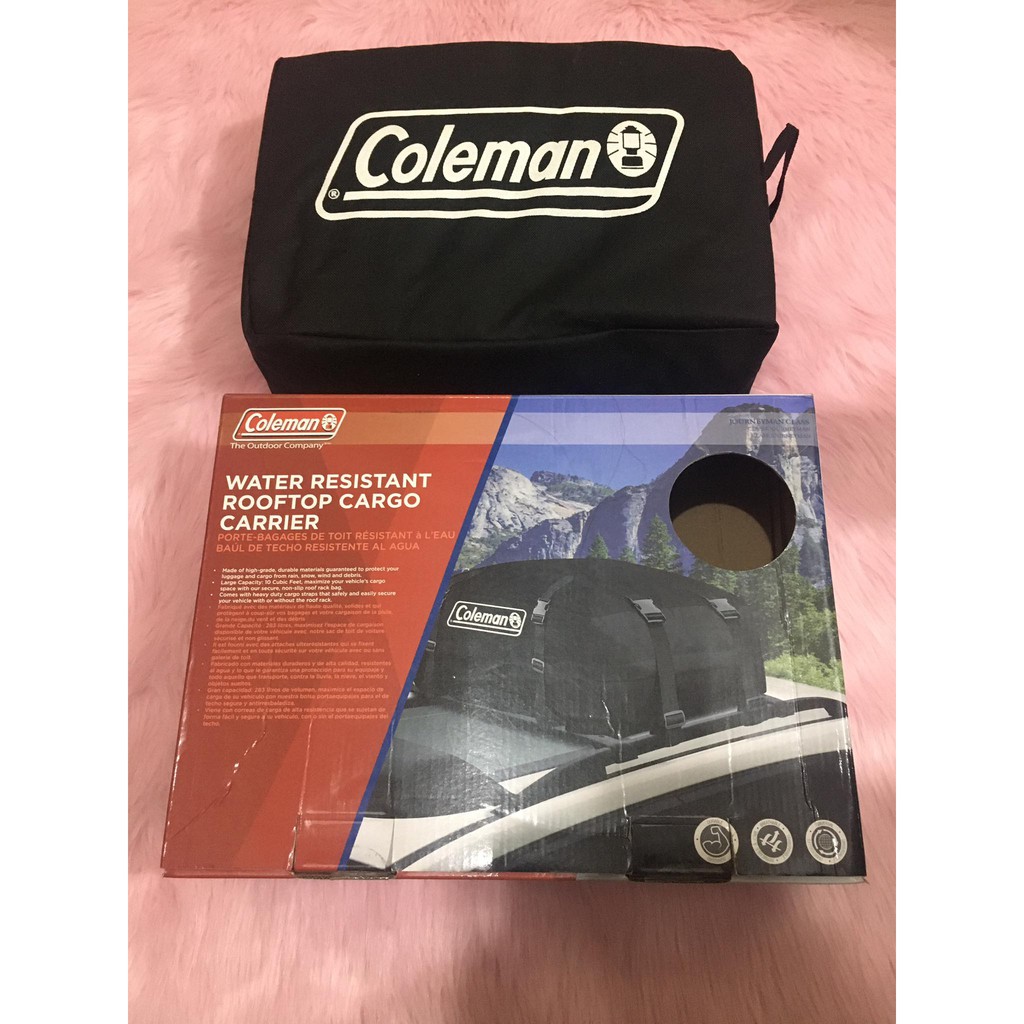 coleman rooftop carrier