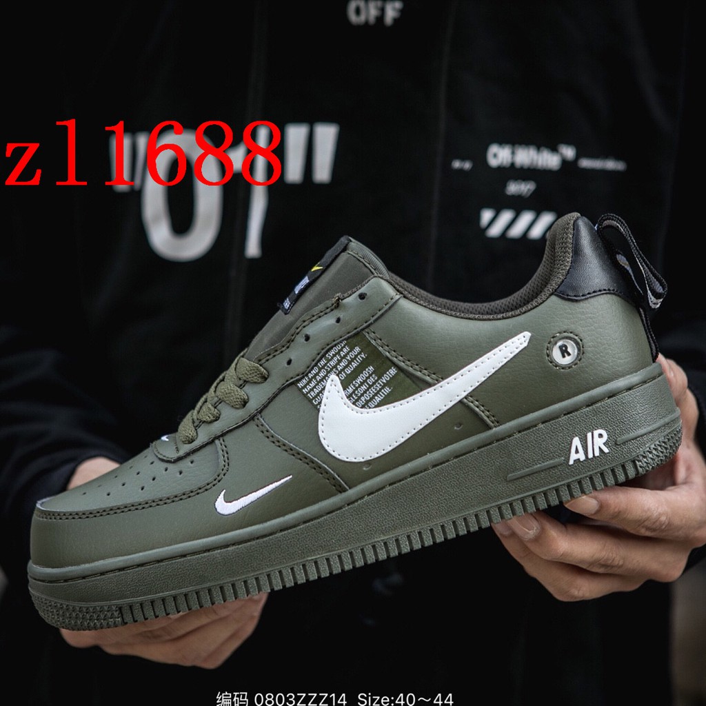 nike cortez army green