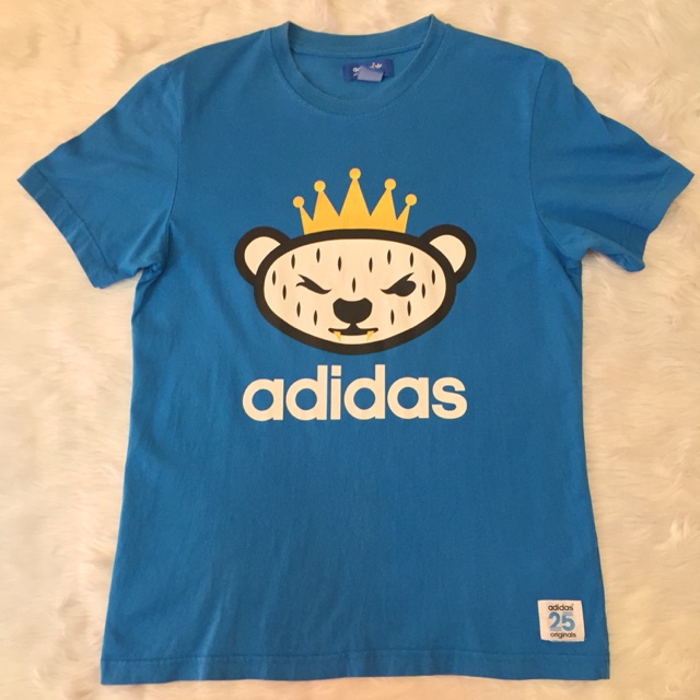 teal adidas shirt