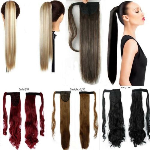 Real Thick Clip In As Human Hair Extensions Pony Tail Wrap On Ponytail Long Shopee Philippines - black braid hair extensions js roblox