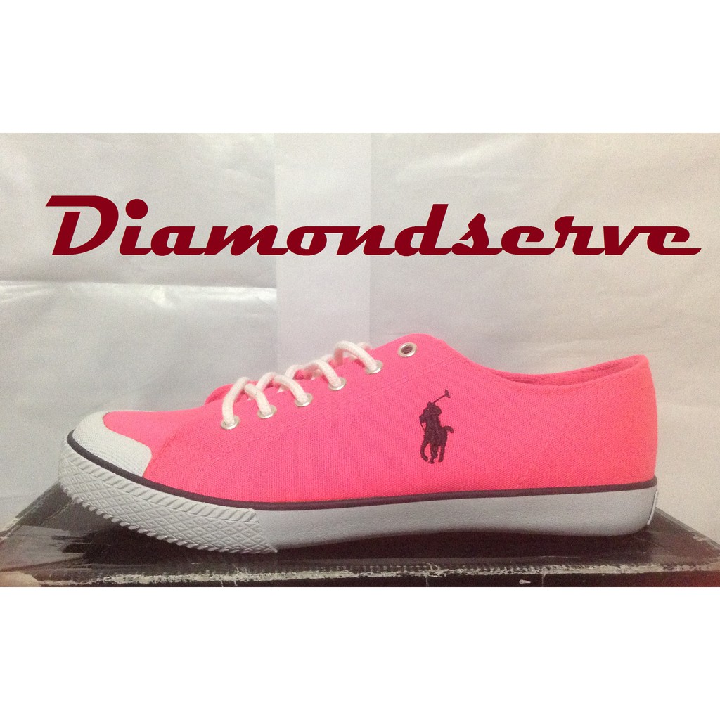 polo ralph lauren pink shoes