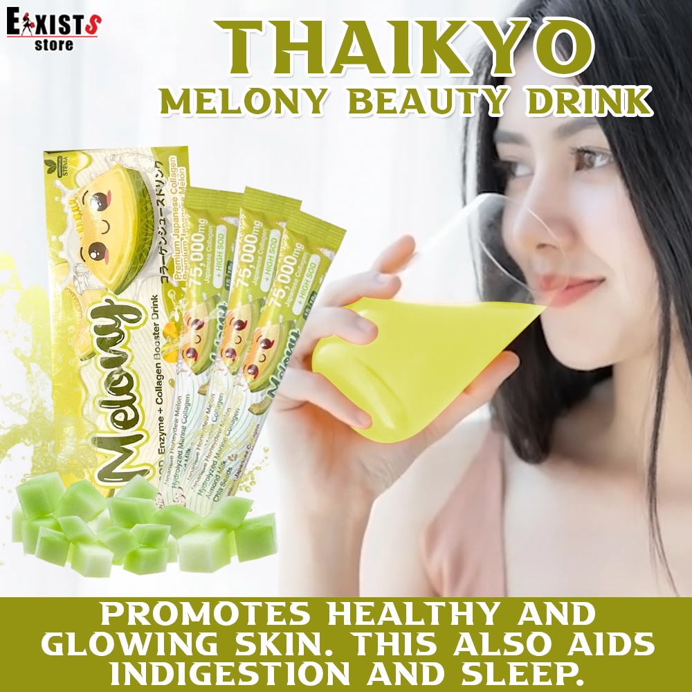 Aishi Japan Thaikyo Melony Collagen Booster Drink 15 Sachets, Anti