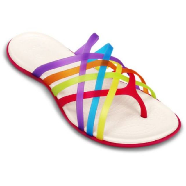 crocs multicolor sandal