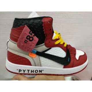 jordan 1 python off white