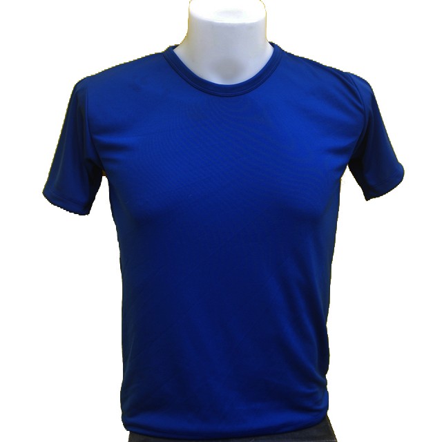 blue dri fit shirt