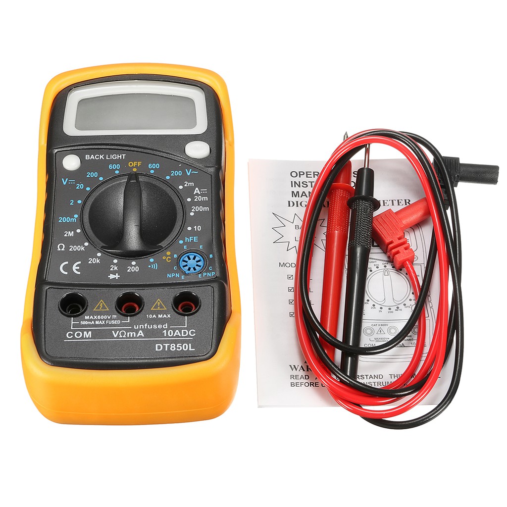 Dt850l Digital Multimeter Multi-tester 