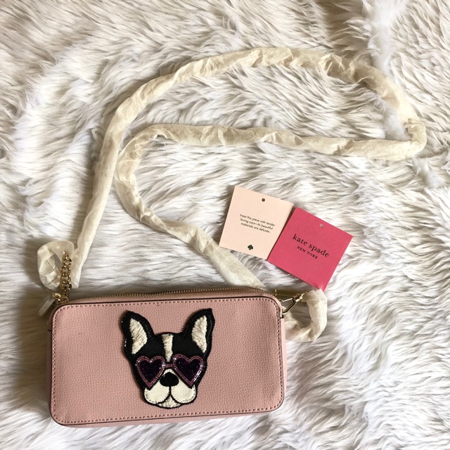 Kate Spade Slyvia Francois double zip mini crossbody | Shopee Philippines