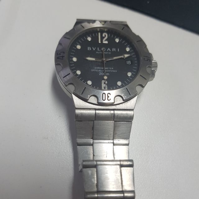 bvlgari chronometer officially certified 200m