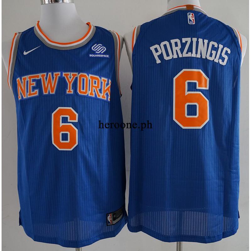 porzingis retro jersey