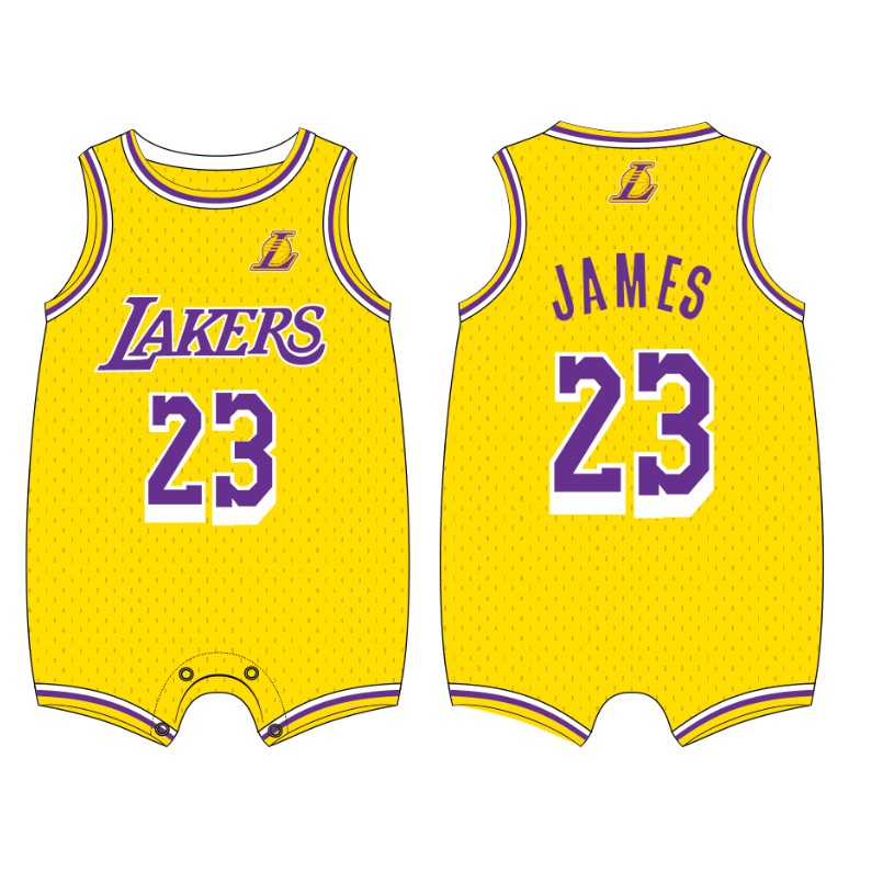 lebron lakers baby jersey