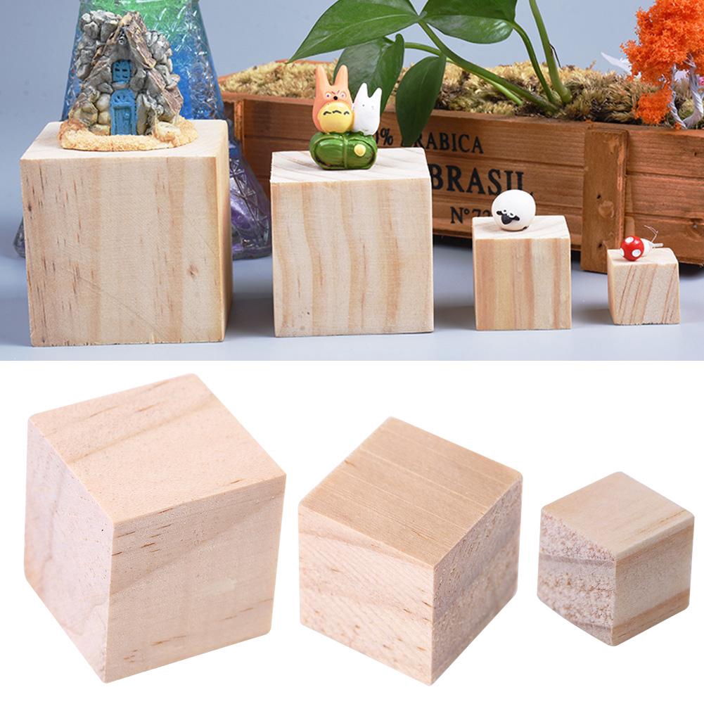 square wood blocks for crafts