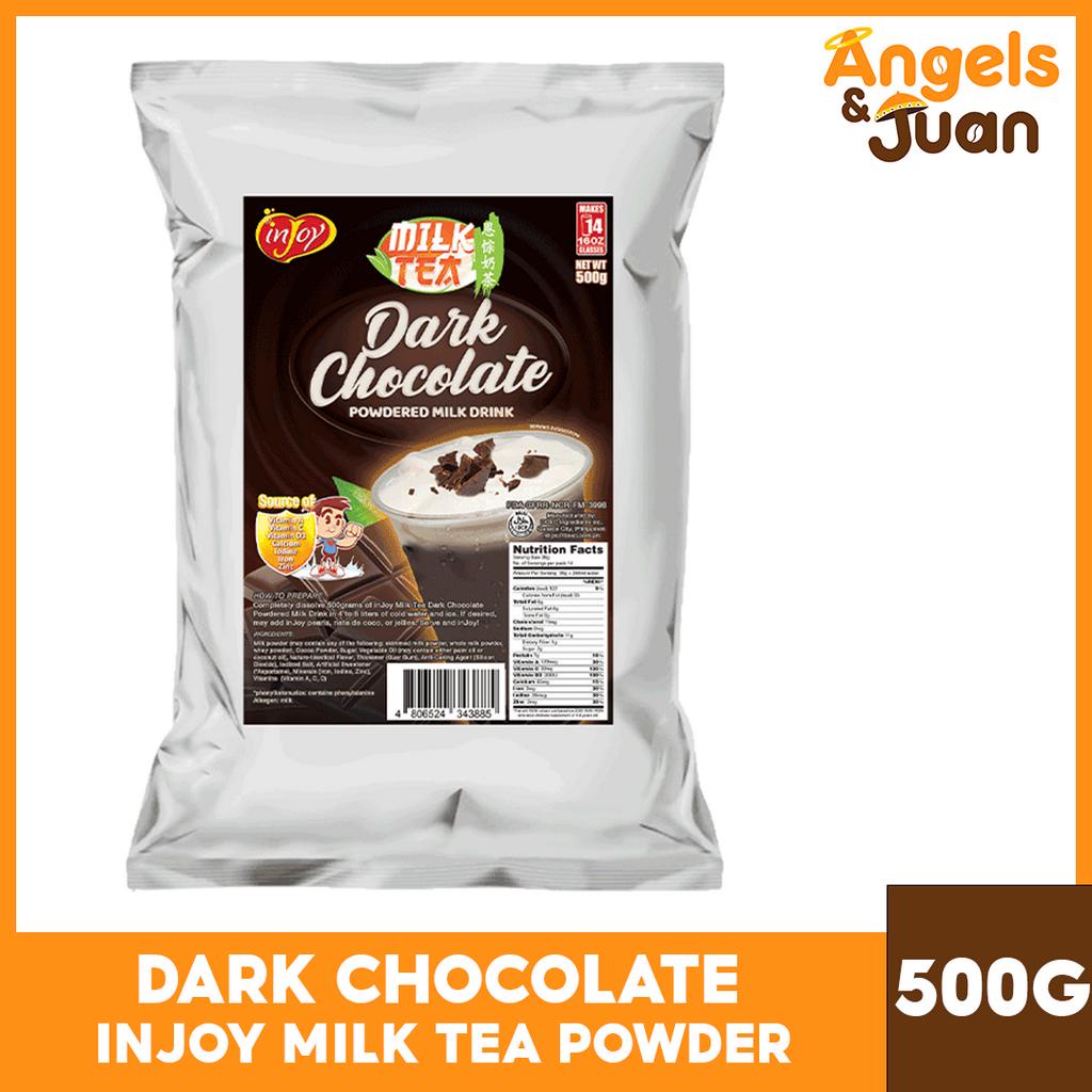inJoy Dark Chocolate Powdered Milk Tea Drink 500g - Manila Store
