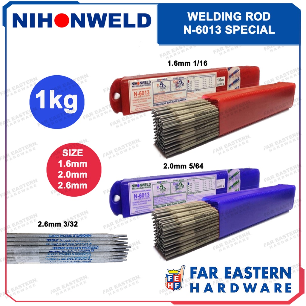 NIHONWELD 6013 Special Welding Rod Electrode N6013 SOLD PER KILO ₱145