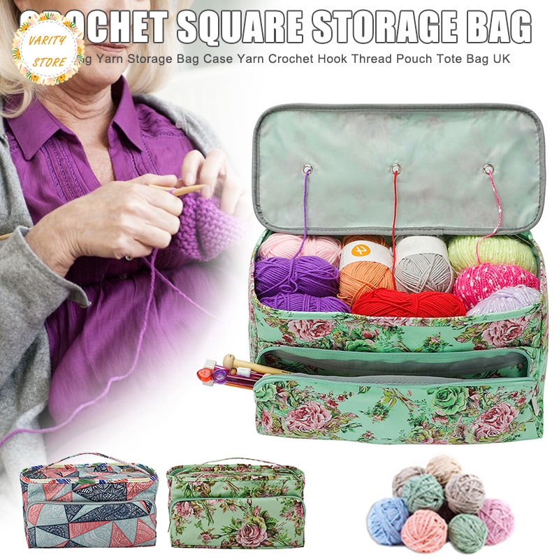 crochet storage bag uk