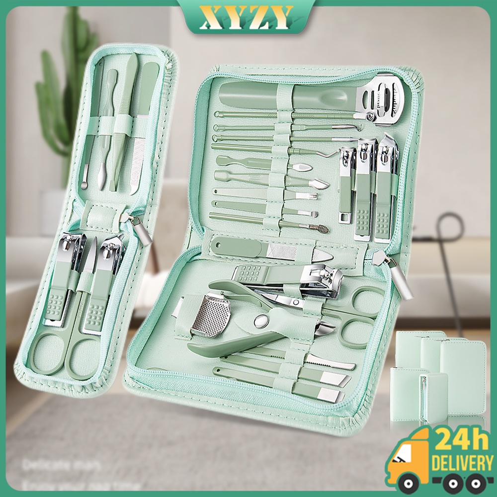 Nail Clipper Set Stainless Steel Manicure Set Care Tool Manicure Ear