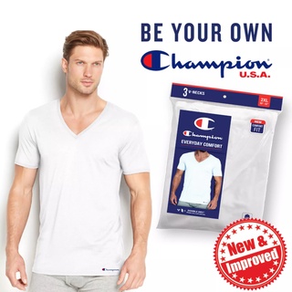 Champion U.S.A Mens VNeck T-Shirts 3 pcs per pack #2