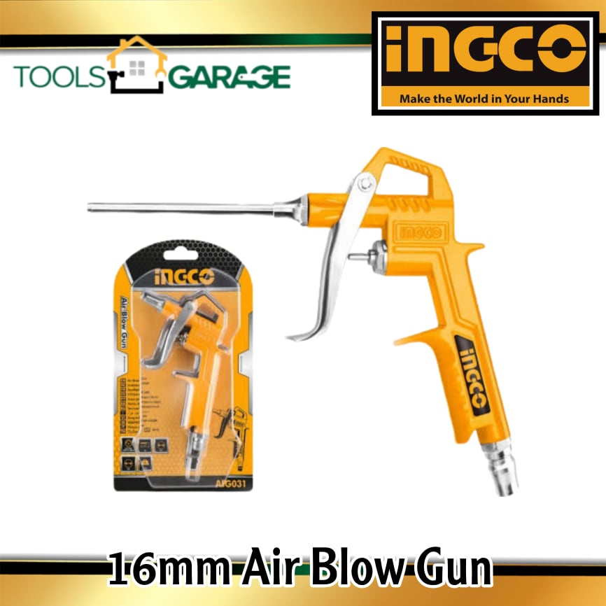 Ingco 16mm Air Blow Gun NITTO Type Connector ABG0813 Shopee Philippines