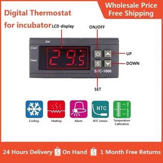 Thermostat for incubator 220v temperature controller incubator thermostat digital thermostat switch