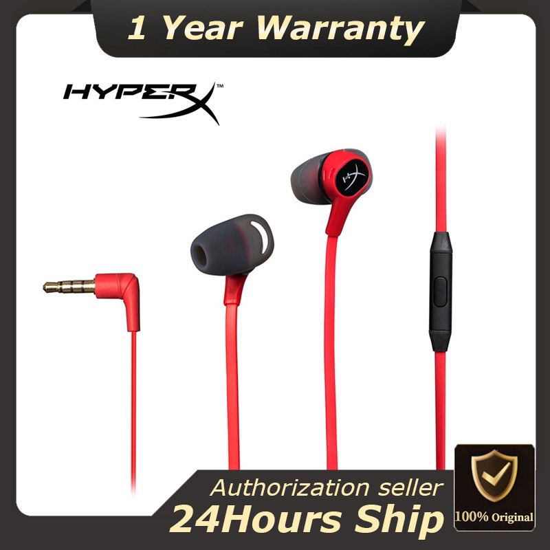 hyperx cloud earbuds shopee