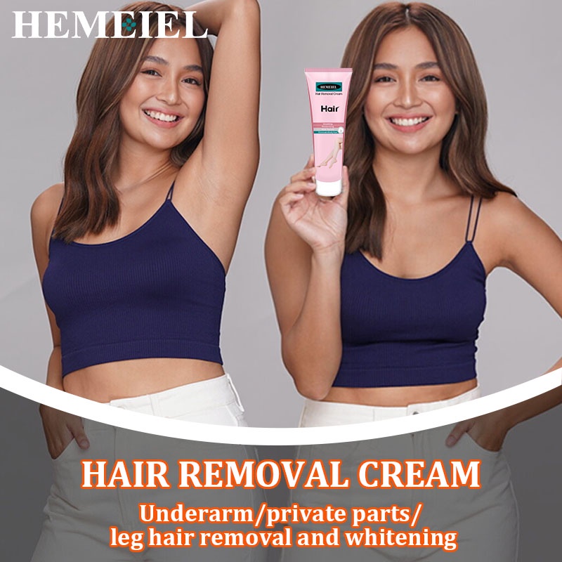 HEMEIEL Painless Pubic Hair Removal Cream Underarm Hair Removal Cream