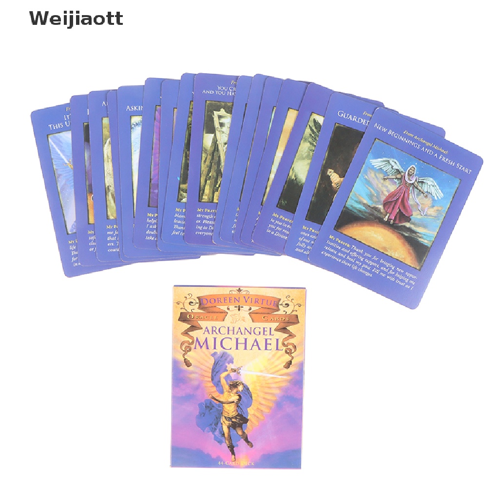 Tarot ​​Cards Deck Game Archangel Michael Oracle Tarot Cards ​​​,with Velvet Storage Bag