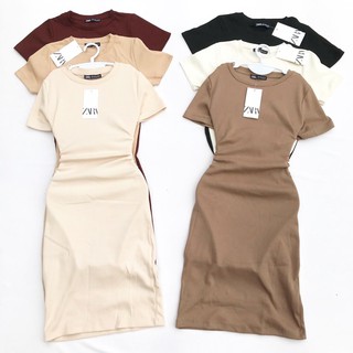 Knitted Bodycon Dress•TIA_ngge