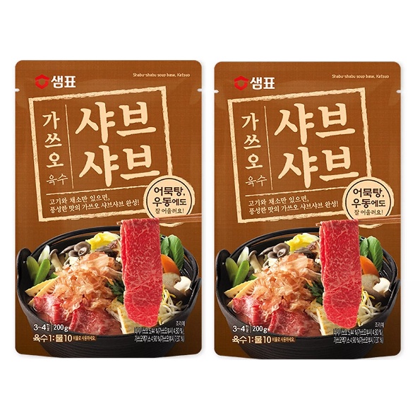 Sempio ShabuShabu Soup Base KATSUO (2 x 200g) Shopee Philippines
