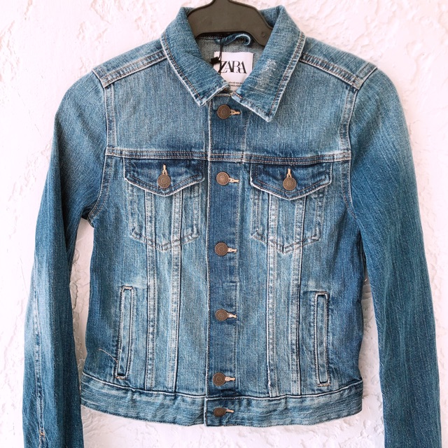 zara denim jacket womens